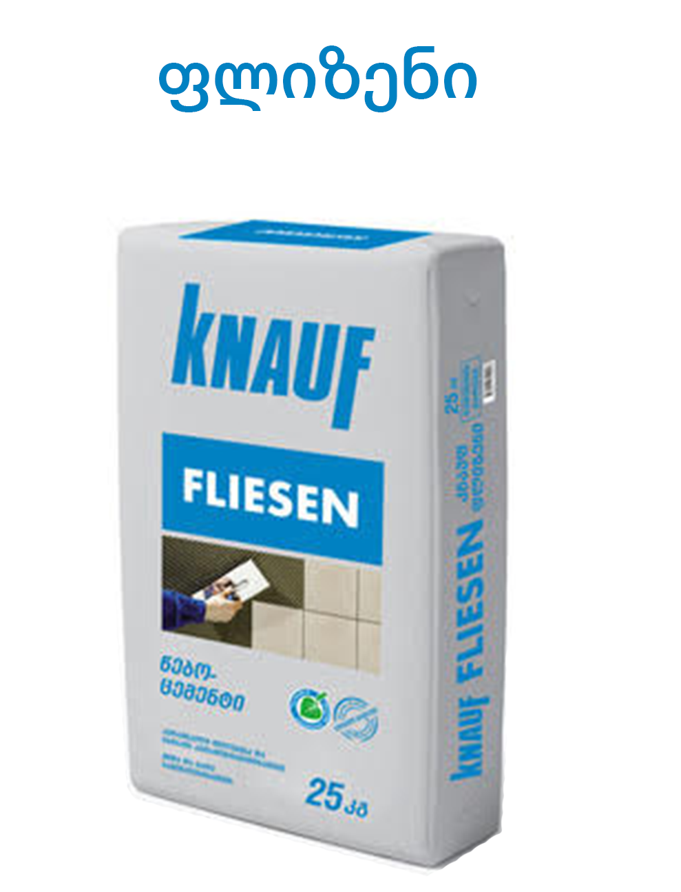 Knauf K1 Fliesen 25კგ — წებოცემენტი